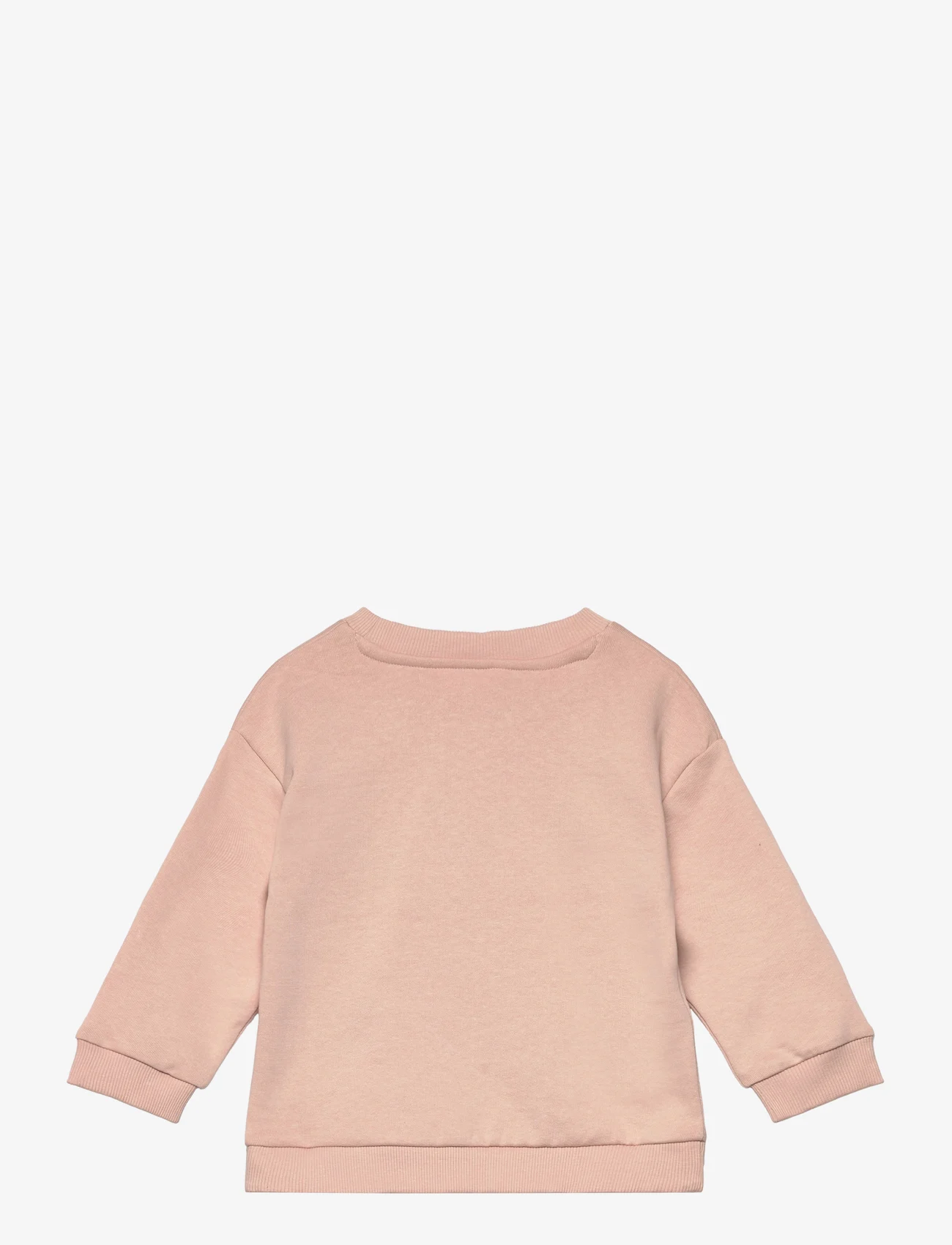 Mango - Embroidered drawing sweatshirt - sweatshirts - pink - 1