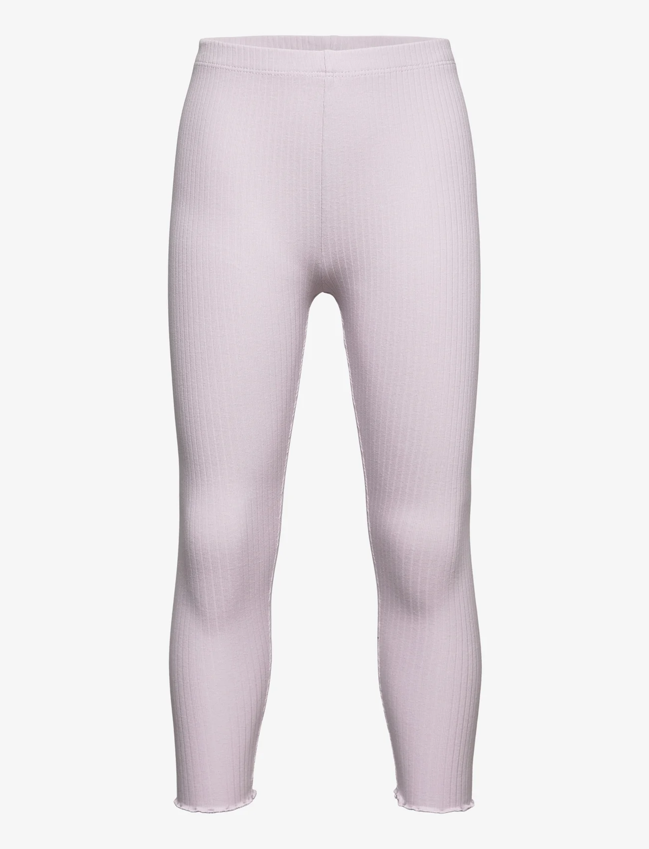 Mango - Cotton leggings - alhaisimmat hinnat - lt-pastel purple - 0
