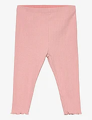 Mango - Cotton leggings - alhaisimmat hinnat - pink - 0