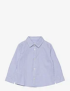 Oxford cotton shirt - MEDIUM BLUE