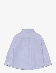 Mango - Oxford cotton shirt - langermede skjorter - medium blue - 1