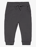 Cotton jogger-style trousers - CHARCOAL