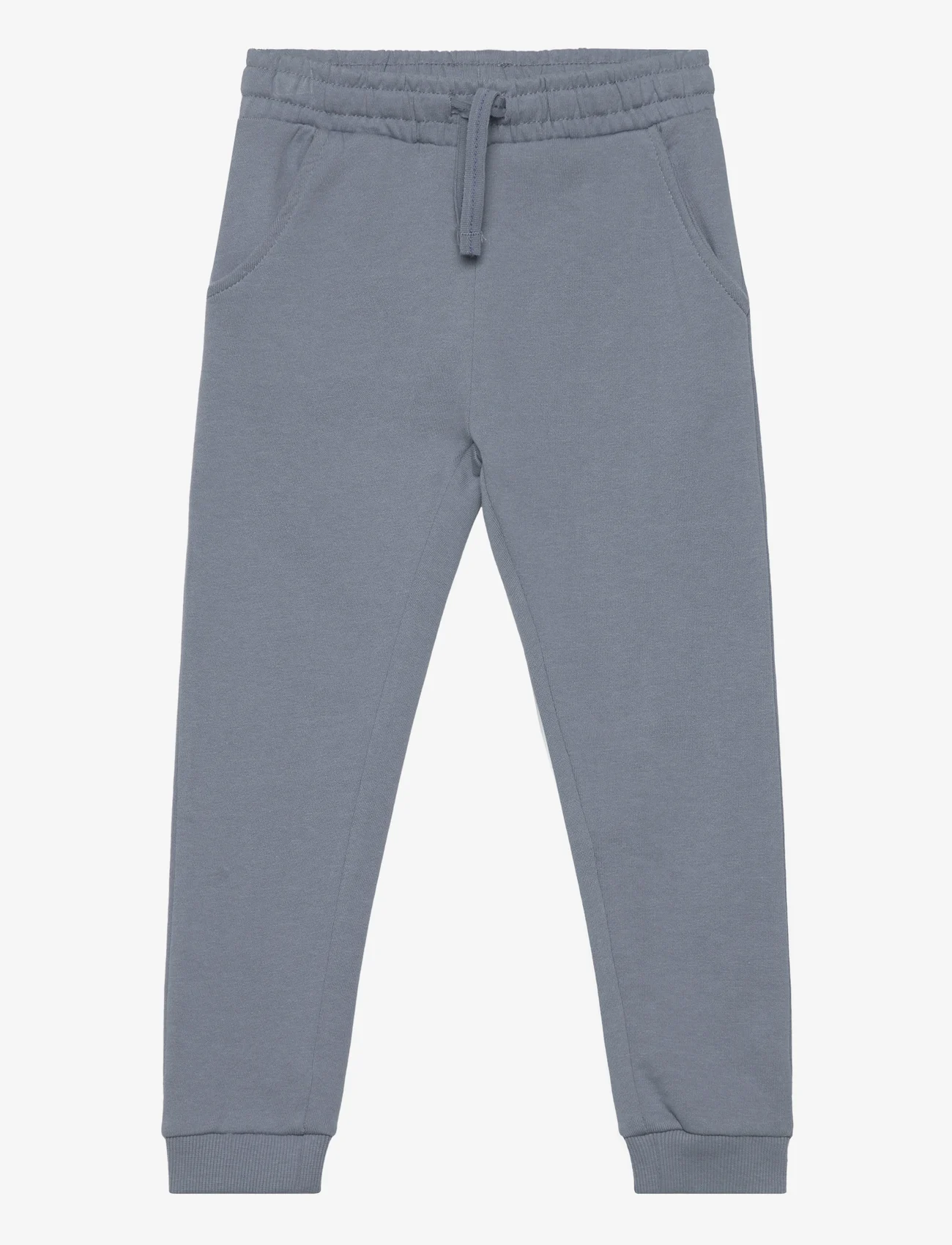 Mango - Cotton jogger-style trousers - laveste priser - medium blue - 0
