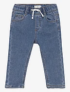 Drawstring waist jeans - OPEN BLUE