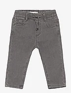 Drawstring waist jeans - OPEN GREY
