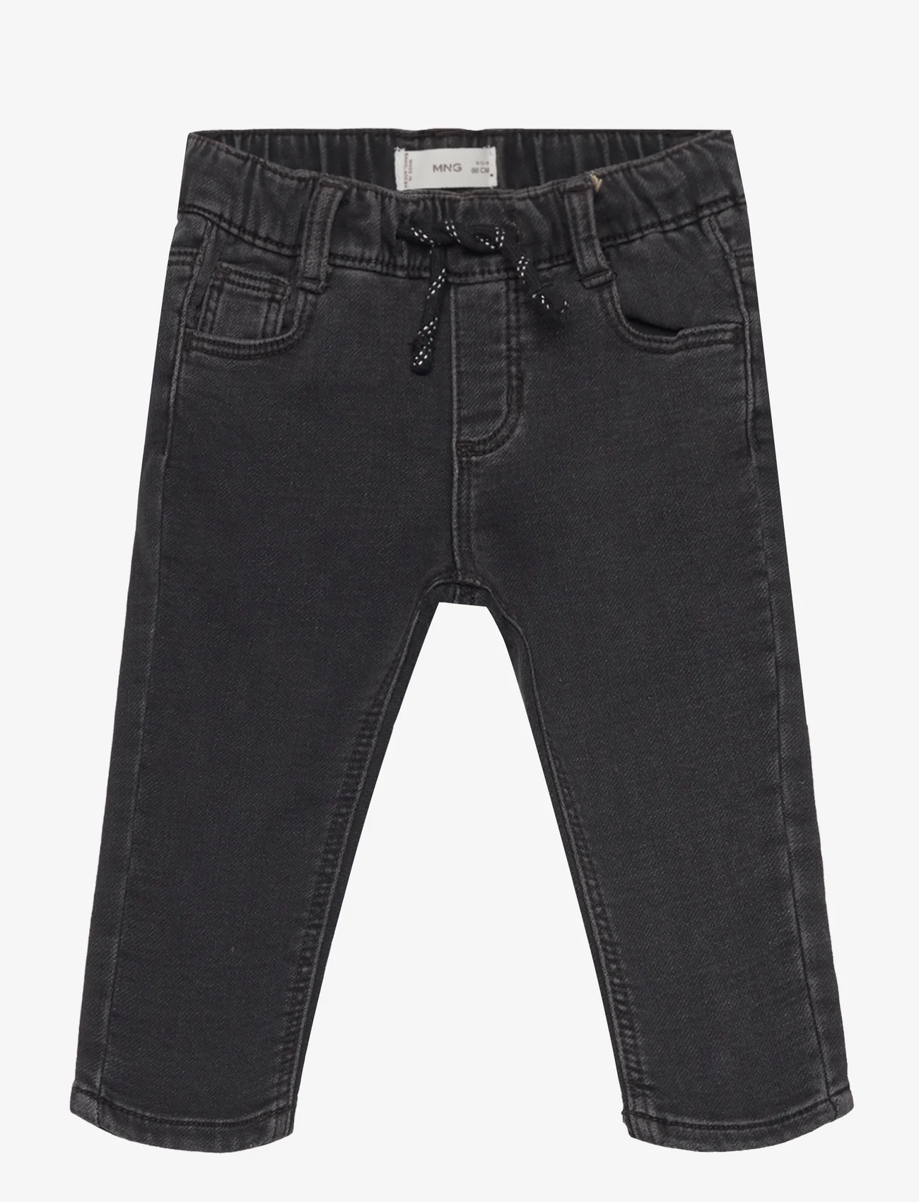 Mango - Drawstring waist jeans - pillifarkut - open grey - 0