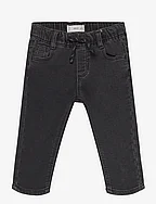 Drawstring waist jeans - OPEN GREY