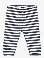Striped trousers - NAVY