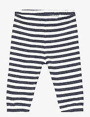 Mango - Striped trousers - laveste priser - navy - 1