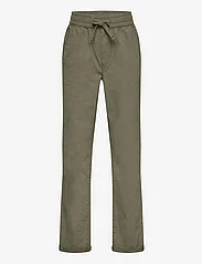 Mango - Cotton jogger-style trousers - sweatpants - beige - khaki - 0