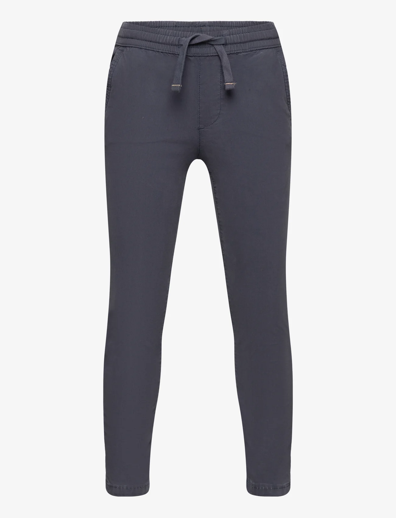 Mango - Cotton jogger-style trousers - lägsta priserna - navy - 0