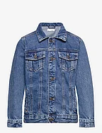 Pockets denim jacket - OPEN BLUE