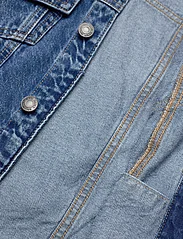 Mango - Pockets denim jacket - jeansjackor - open blue - 4