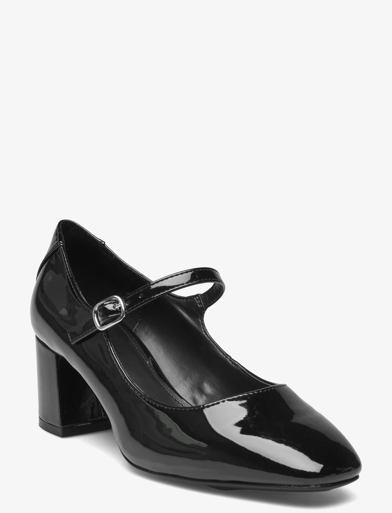 Mango - Patent leather-effect heeled shoes - juhlamuotia outlet-hintaan - black - 0