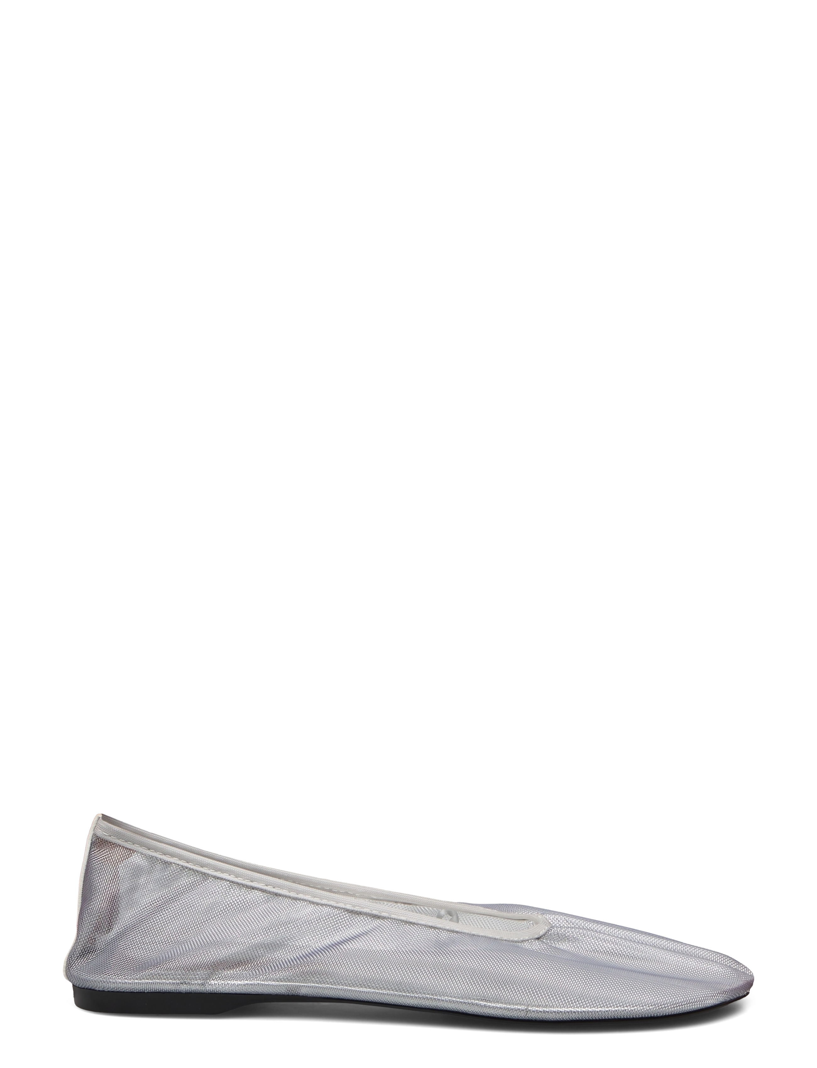Mango - Semi-transparent mesh ballet flats - naised - silver - 2