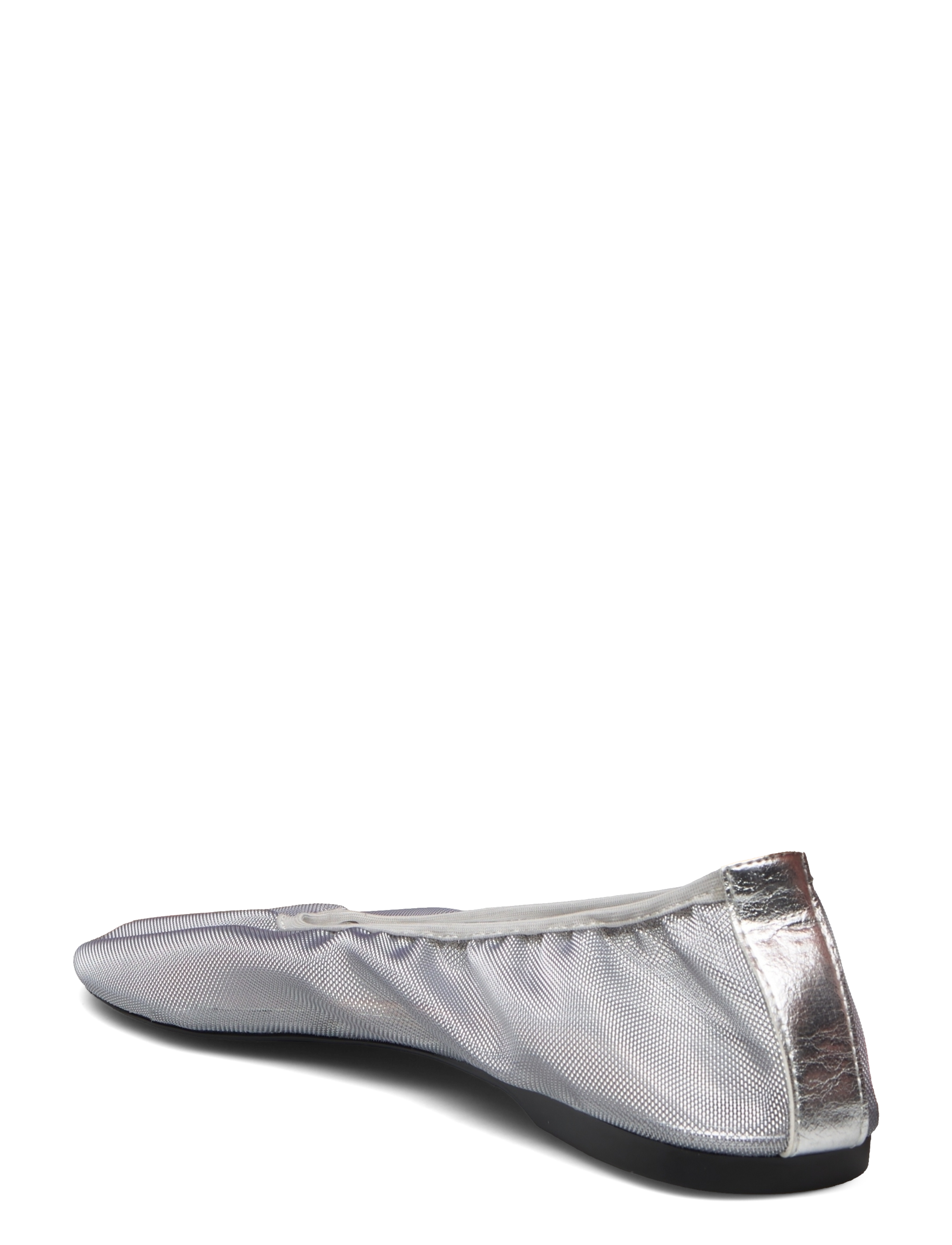 Mango - Semi-transparent mesh ballet flats - naised - silver - 3