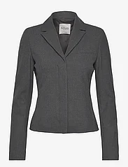 Mango - Fitted zipper jacket - enkeltradede blazere - lt pastel grey - 1