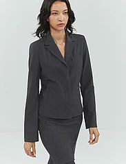Mango - Fitted zipper jacket - festklær til outlet-priser - lt pastel grey - 2