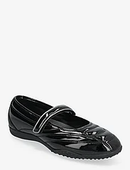Mango - Patent leather-effect sports ballerinas - ballerina sko - black - 0