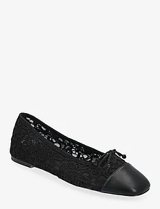 Lace ballerinas with bow, Mango