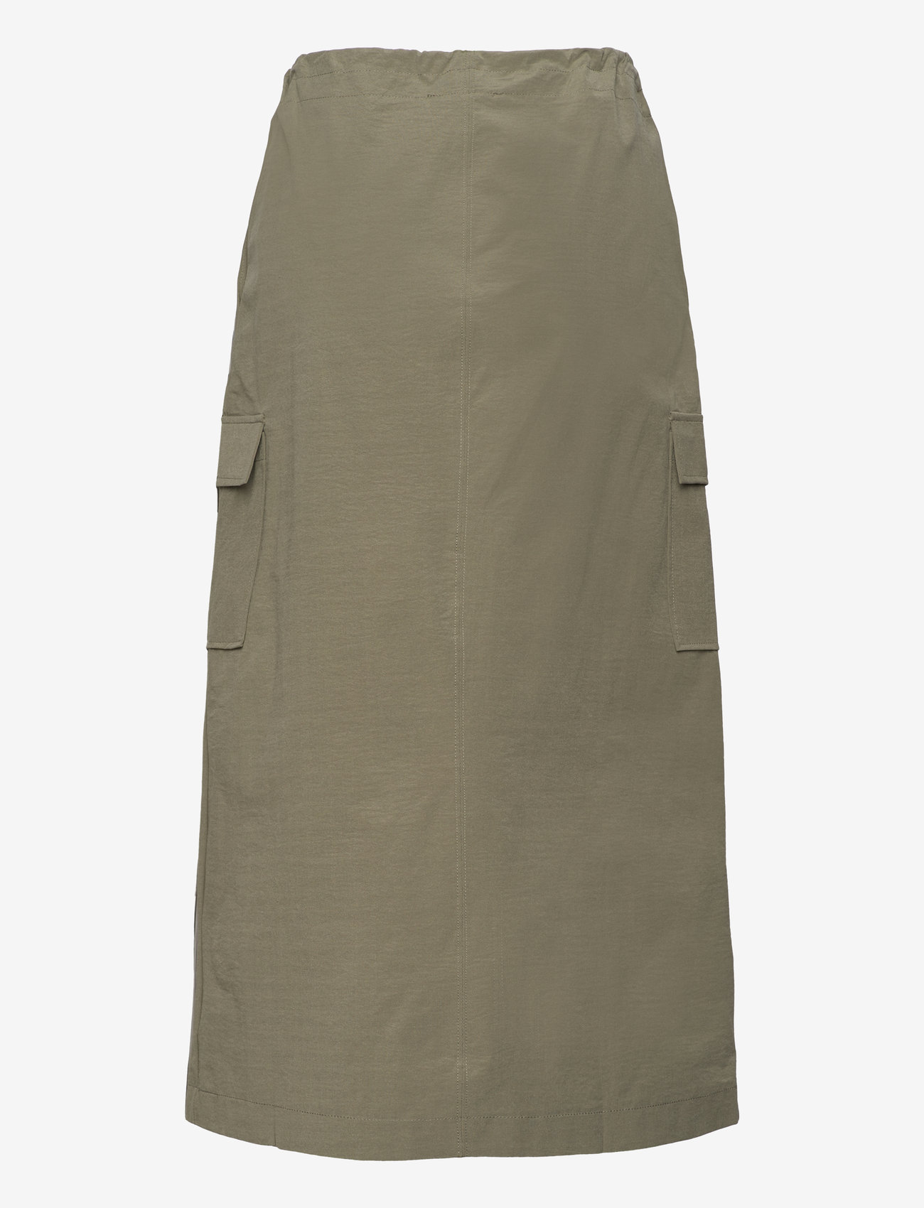 Mango - Midi-skirt with cargo pockets - laveste priser - beige - khaki - 2