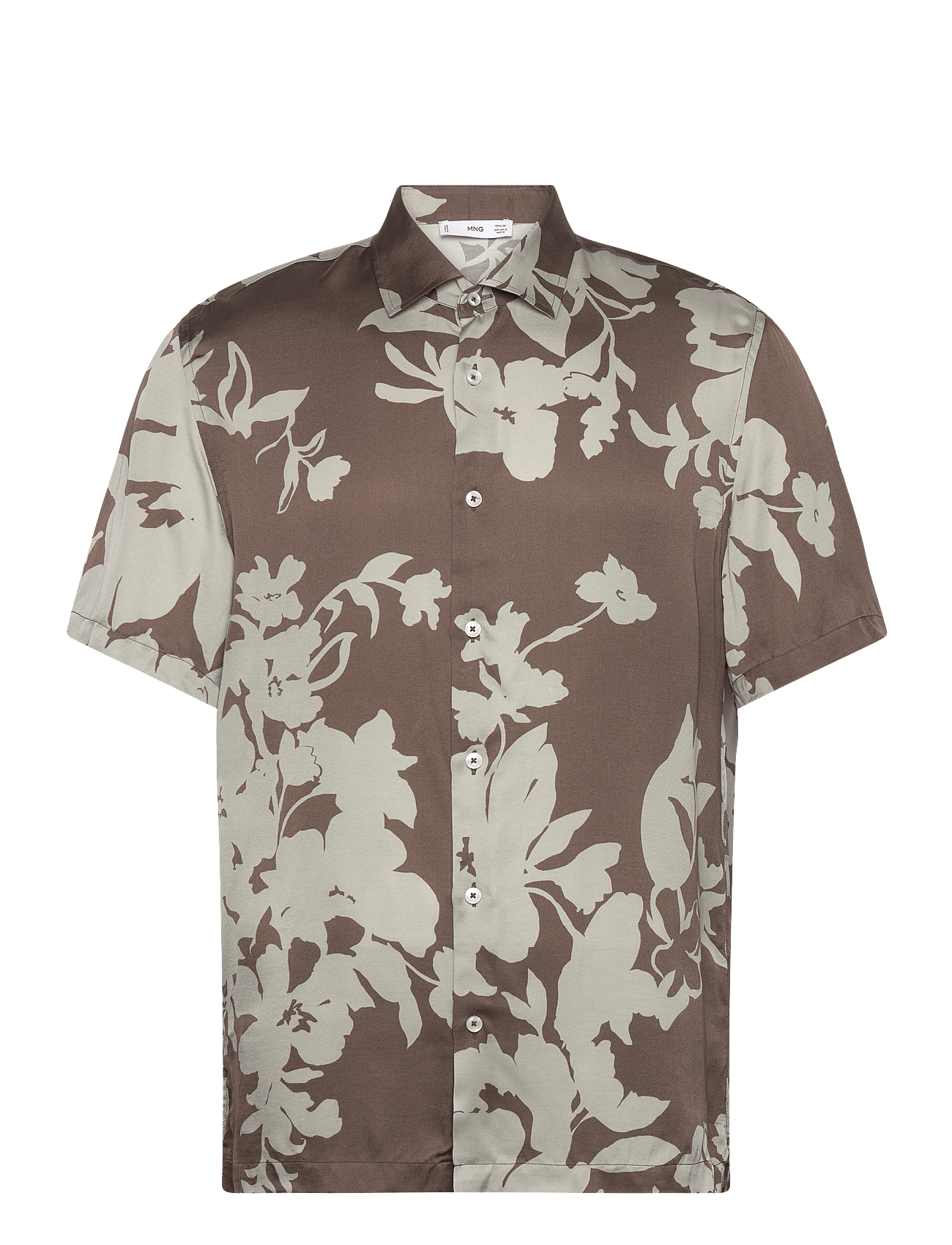 Flowy floral print shirt - MEDIUM
