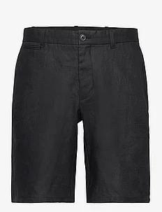 Slim fit 100% linen Bermuda shorts, Mango