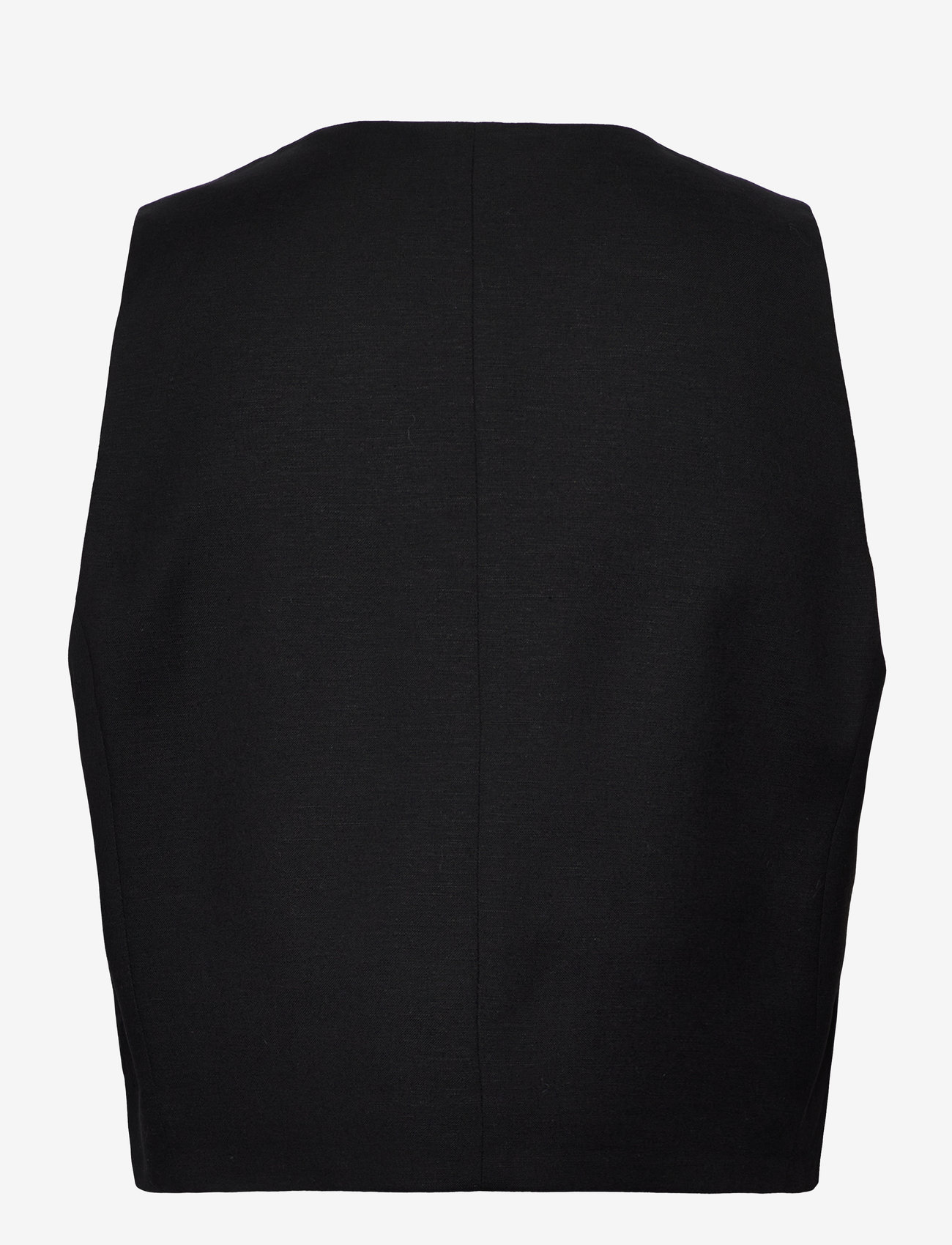 Mango - Gilet with tie closure - veste - black - 2