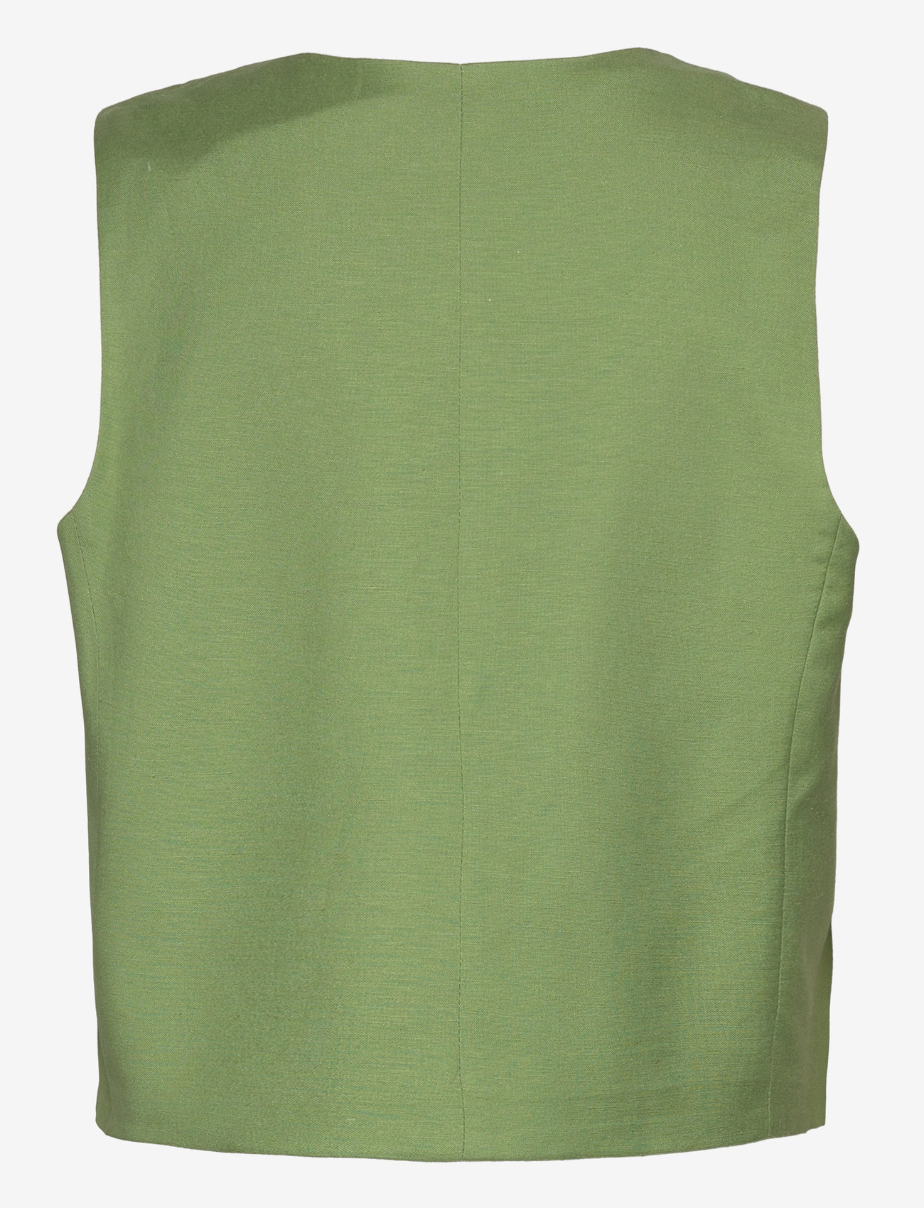 Mango - Gilet with tie closure - Ärmlösa kavajer - green - 2