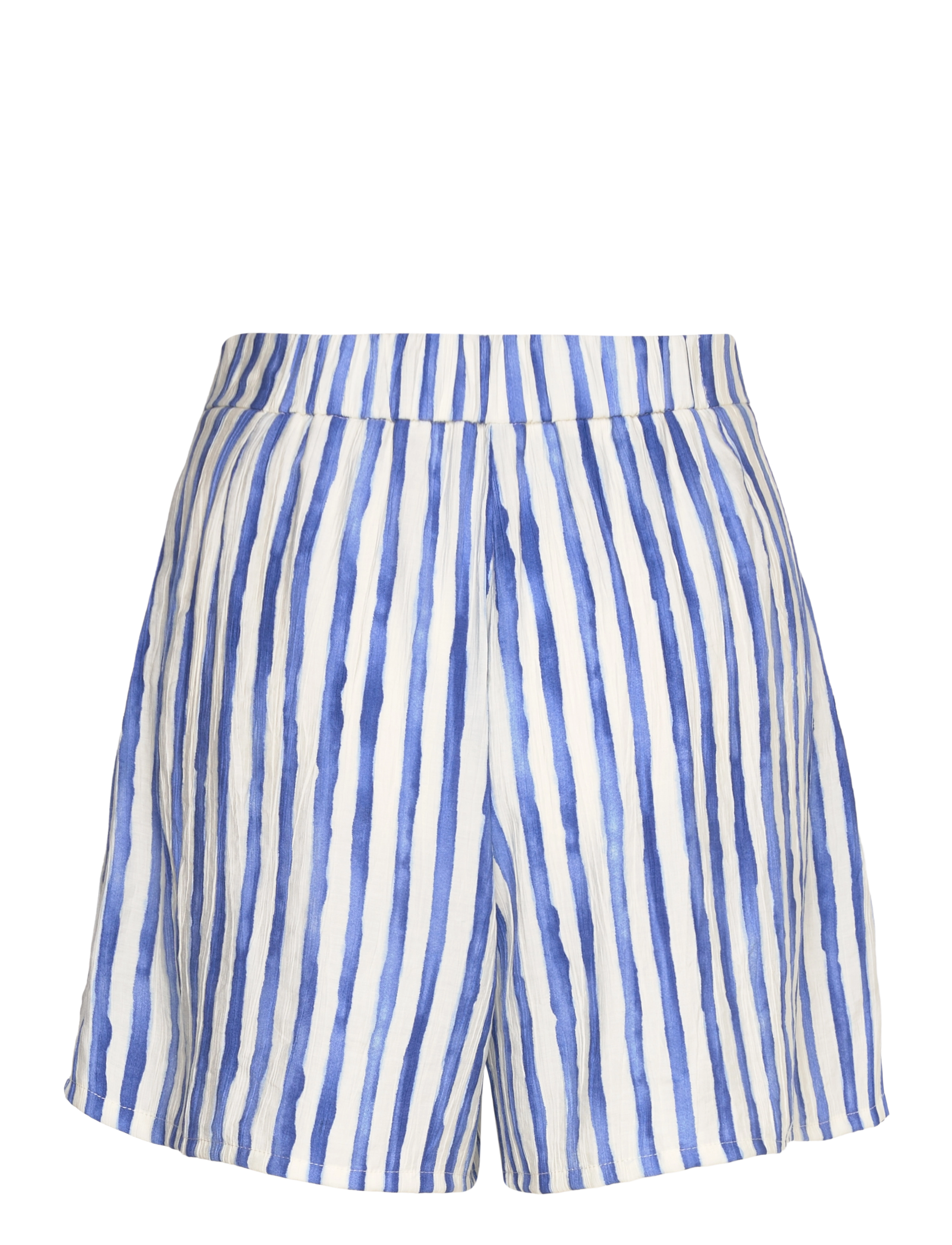 Mango - Striped high-waisted shorts - de laveste prisene - natural white - 2