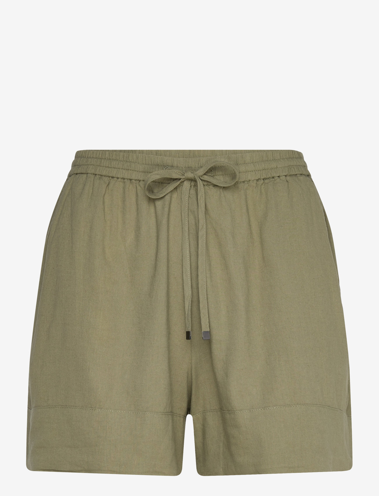 Mango - Fluid shorts with drawstring - laveste priser - beige - khaki - 0