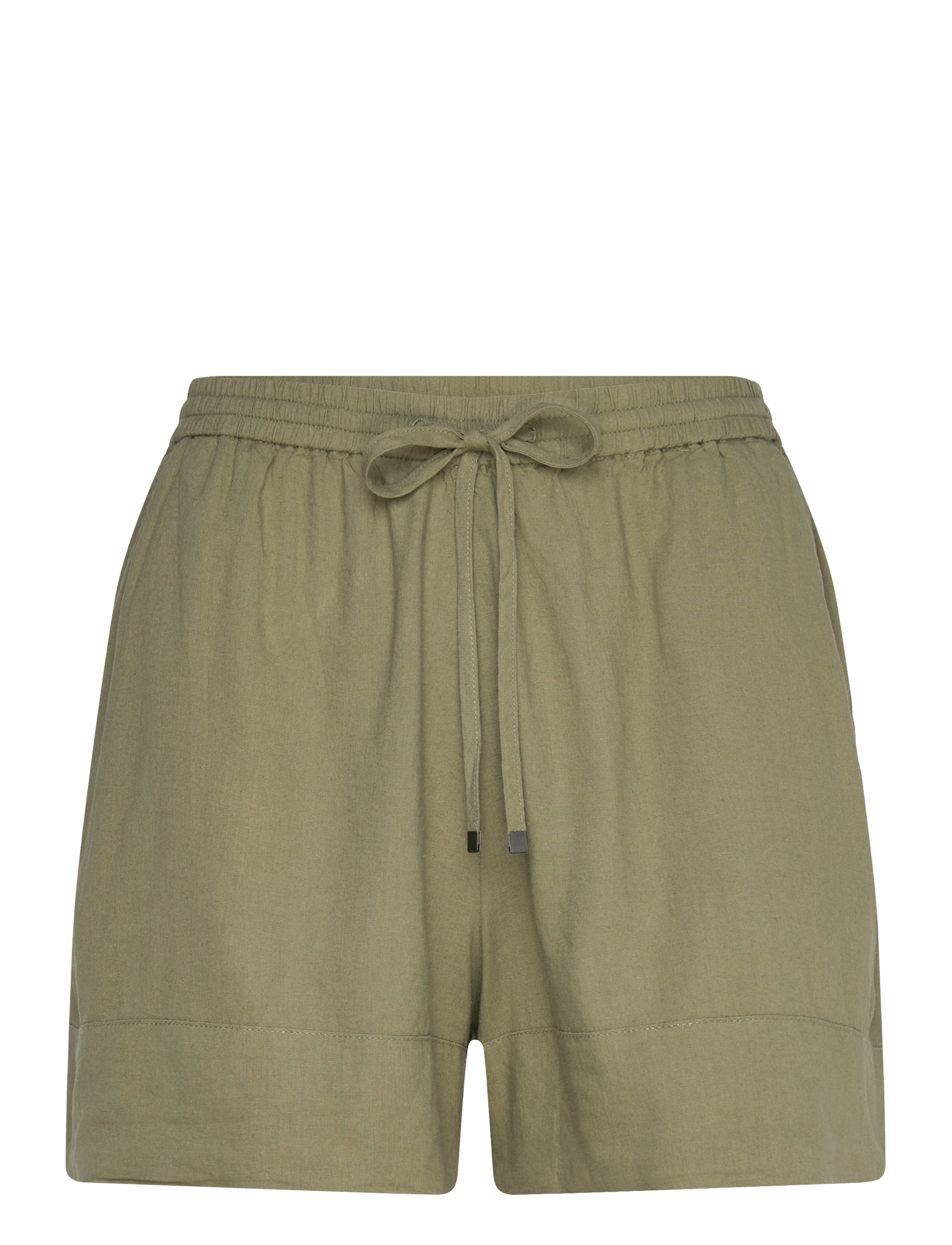 Fluid shorts with drawstring - BEIGE - KHAKI