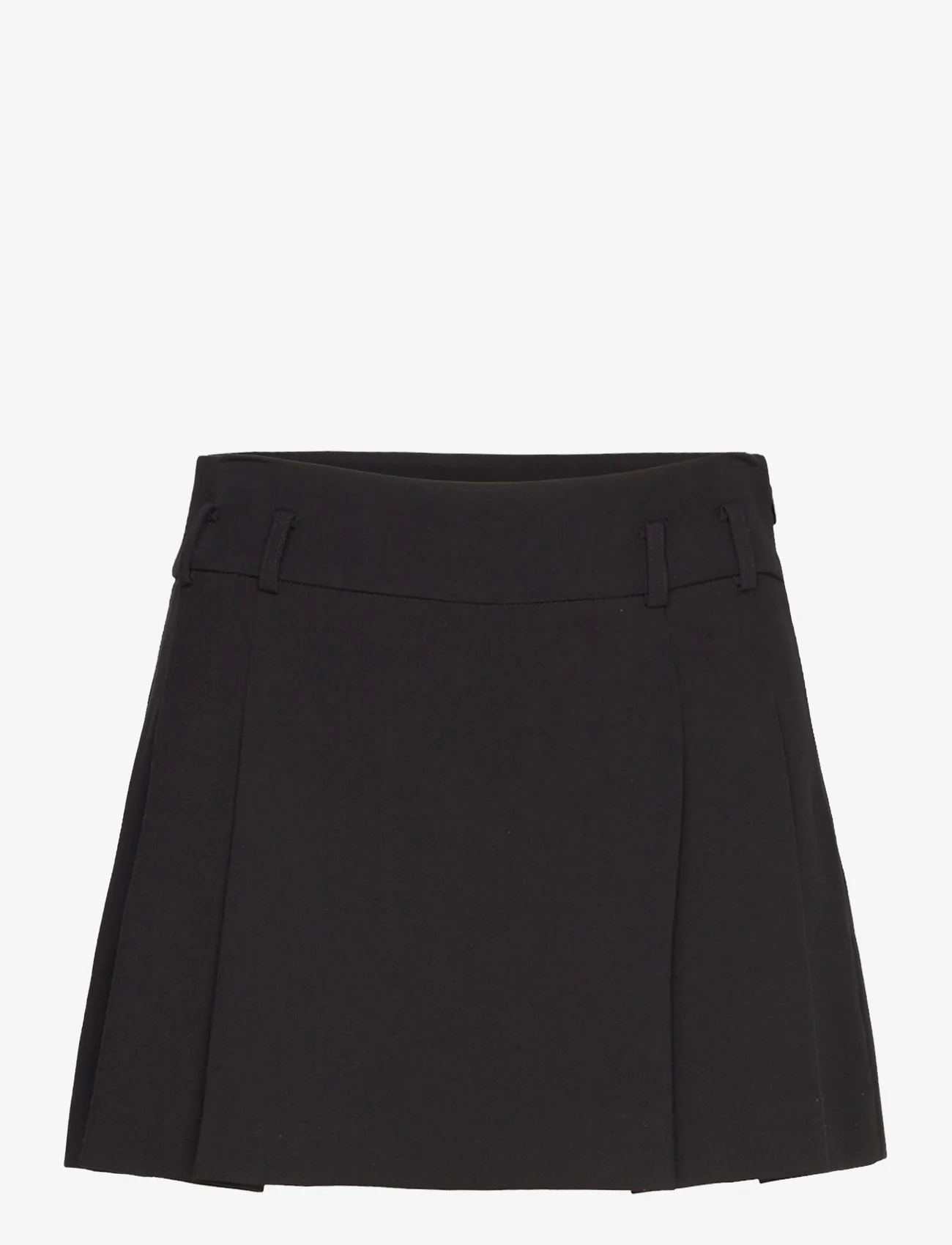Mango - Pleated mini-skirt - alhaisimmat hinnat - black - 0