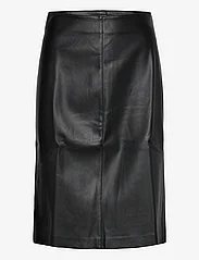 Mango - Faux-leather pencil skirt - laveste priser - black - 0