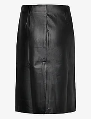 Mango - Faux-leather pencil skirt - laveste priser - black - 1