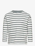 Striped long sleeves t-shirt - GREEN
