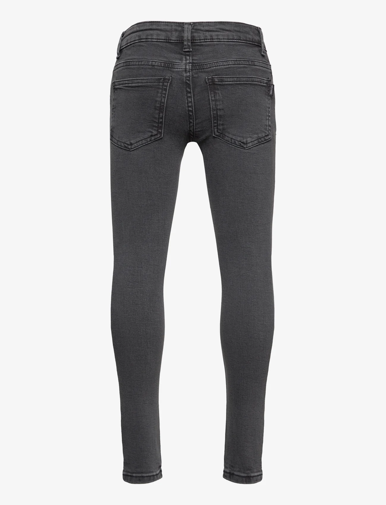 Mango - Cotton skinny Jeans - skinny jeans - open grey - 1