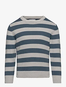 Striped knit sweater, Mango