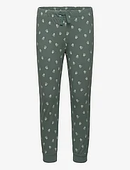 Mango - Printed long pyjamas - pyjamassæt - dark green - 2