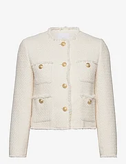 Mango - Pocket tweed jacket - bouclés - light beige - 0