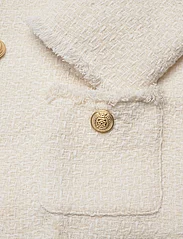 Mango - Pocket tweed jacket - festklær til outlet-priser - light beige - 6