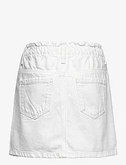 Mango - Paperbag denim skirt - denimnederdele - white - 1