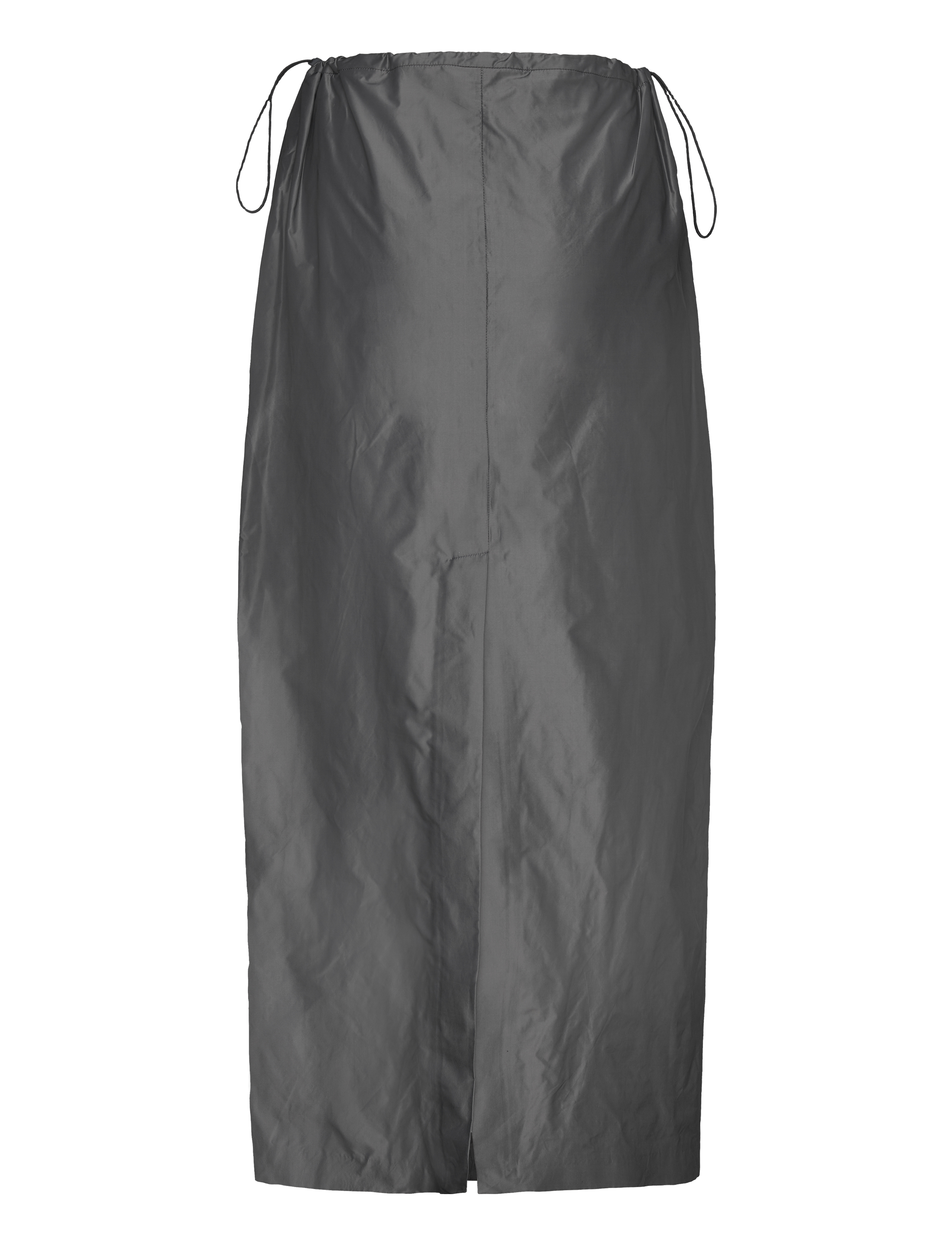 Mango - Parachute slit skirt - midi nederdele - grey - 2
