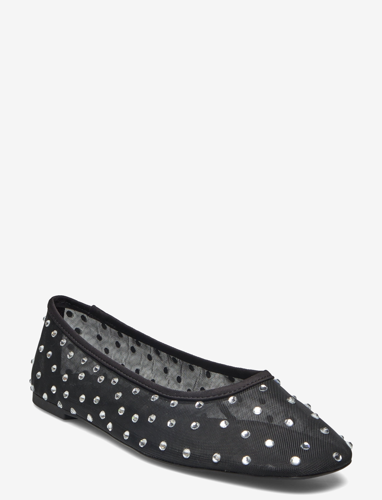 Mango - Rhinestone ballet flats - kvinder - black - 0