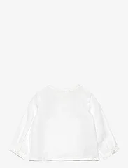 Mango - Button linen shirt - pitkähihaiset kauluspaidat - natural white - 1