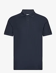 Mango - 100% cotton pique polo shirt - de laveste prisene - navy - 0