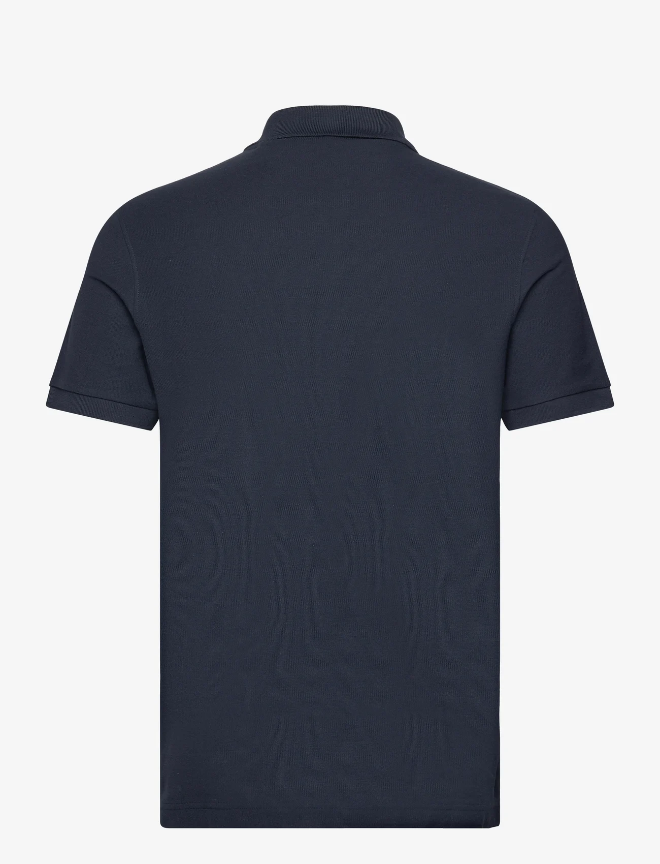 Mango - 100% cotton pique polo shirt - lägsta priserna - navy - 1