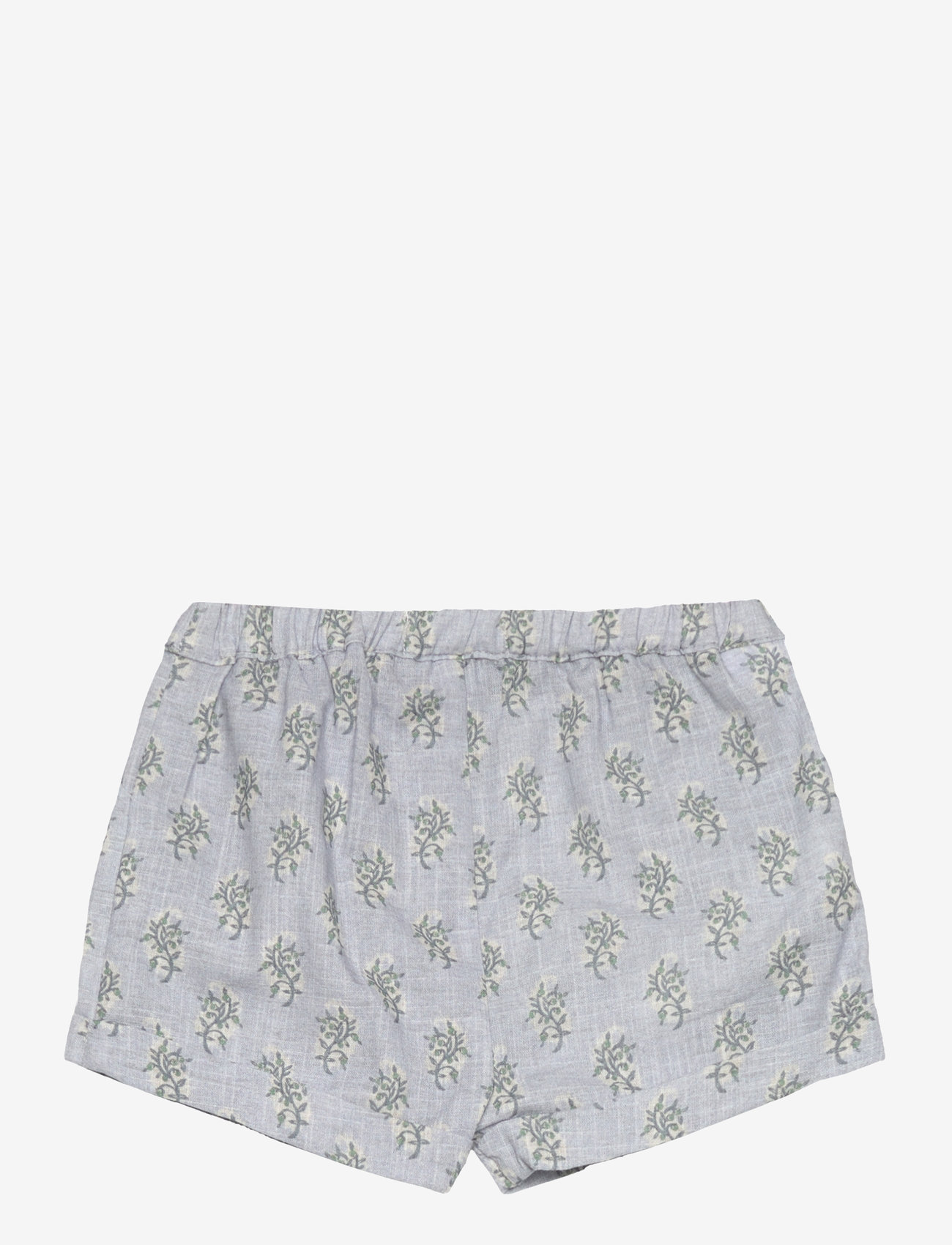 Mango - Printed cotton-blend short - laveste priser - lt-pastel blue - 1