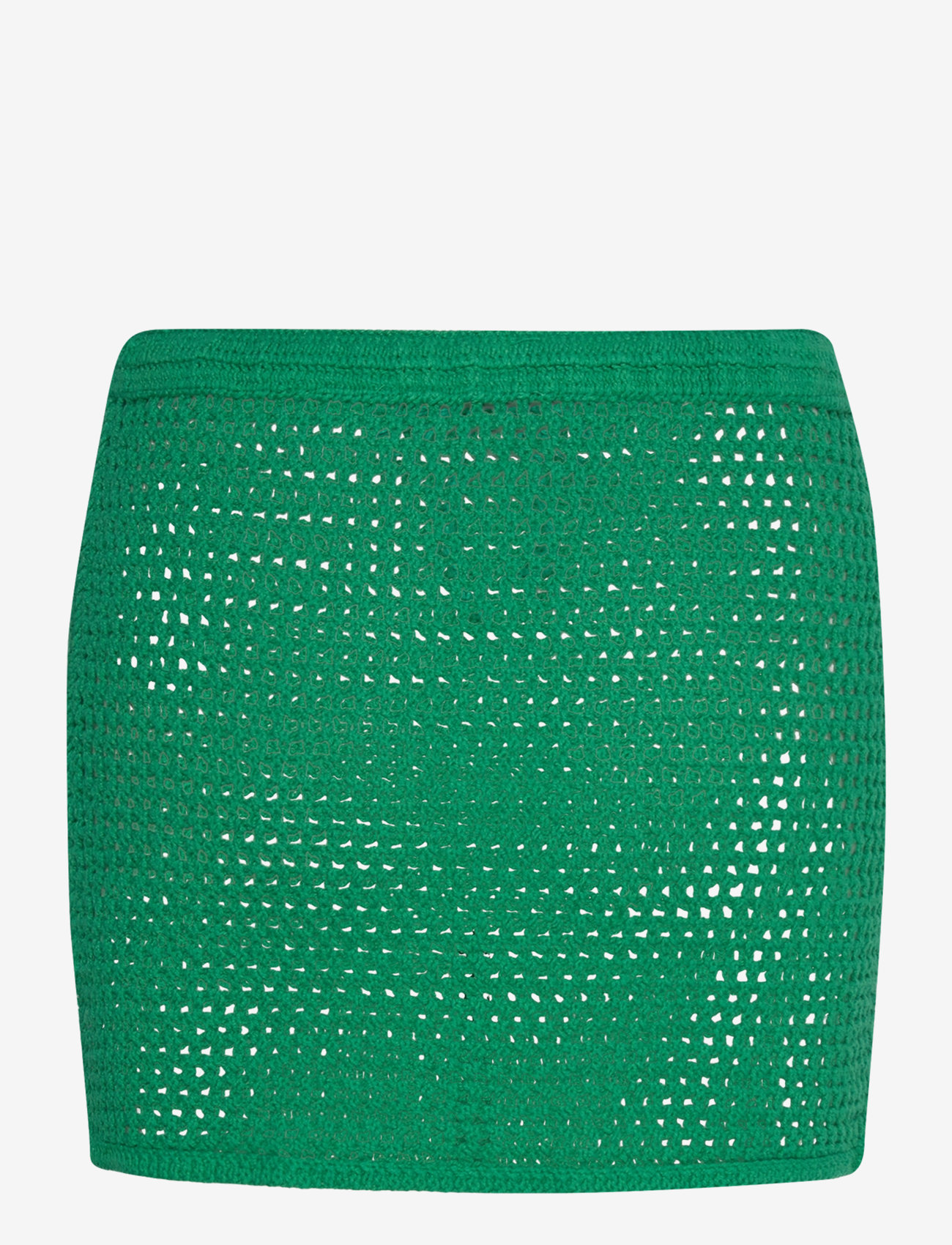 Mango - Crochet mini skirt - strikkede nederdele - green - 2