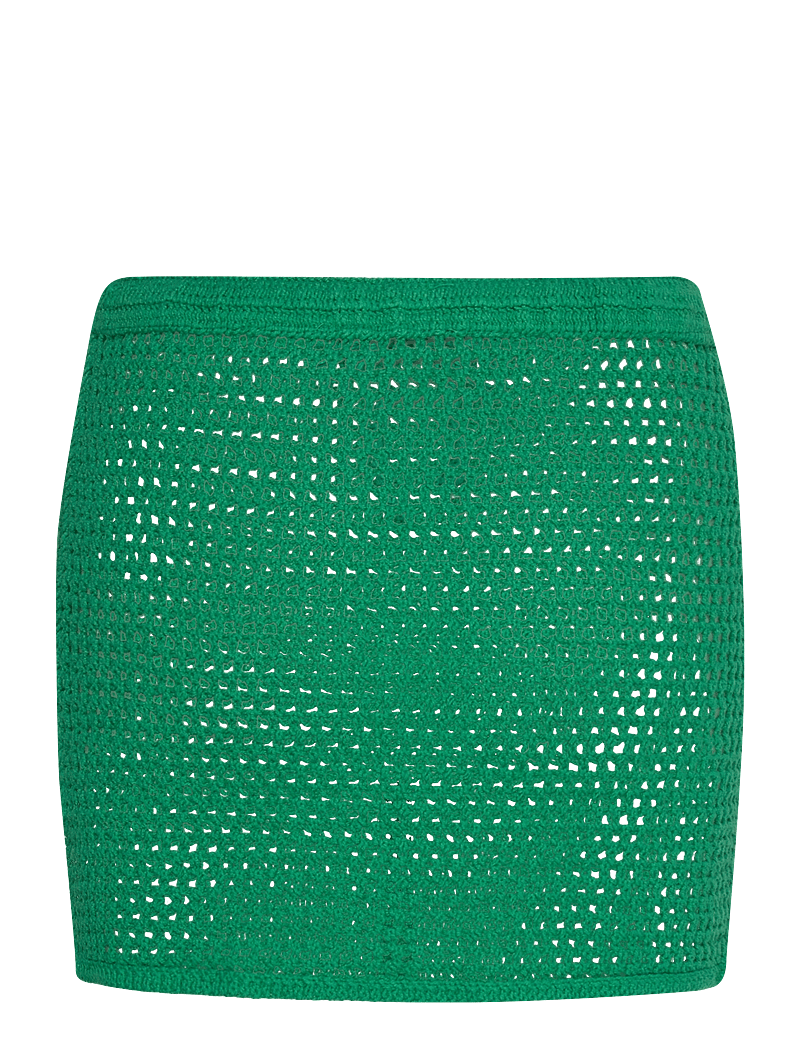 Mango - Crochet mini skirt - neulehameet - green - 2